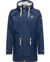 dunkelblaue Regenjacke von Schmuddelwedda