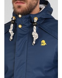 dunkelblaue Regenjacke von Schmuddelwedda