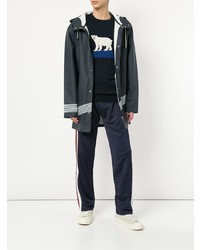 dunkelblaue Regenjacke von Band Of Outsiders