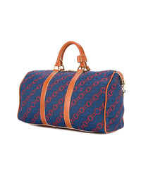 dunkelblaue Reisetasche von Louis Vuitton Vintage