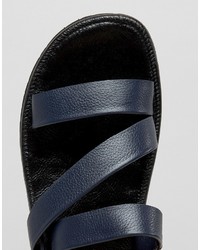 dunkelblaue Sandalen von Aldo