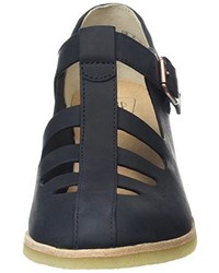 dunkelblaue Sandalen von Clarks Originals