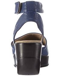 dunkelblaue Sandalen von Fly London