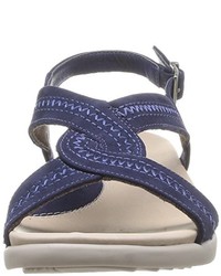 dunkelblaue Sandalen von Luxat