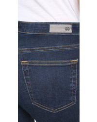dunkelblaue Schlagjeans von AG Jeans