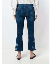 dunkelblaue Schlagjeans von 7 For All Mankind