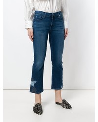 dunkelblaue Schlagjeans von 7 For All Mankind