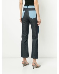 dunkelblaue Schlagjeans von Victoria Victoria Beckham