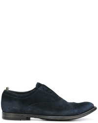 dunkelblaue Schuhe aus Wildleder von Officine Creative