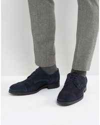 dunkelblaue Schuhe aus Wildleder von Selected