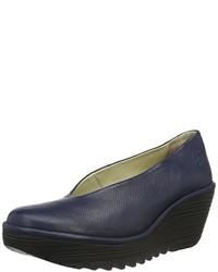 dunkelblaue Schuhe von Fly London