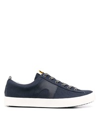 dunkelblaue Segeltuch niedrige Sneakers von Camper