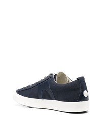 dunkelblaue Segeltuch niedrige Sneakers von Camper