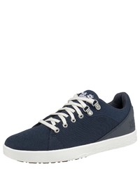 dunkelblaue Segeltuch niedrige Sneakers von Jack Wolfskin