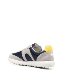 dunkelblaue Segeltuch niedrige Sneakers von Camper