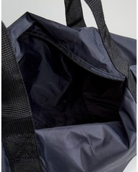 dunkelblaue Segeltuch Reisetasche von Farah