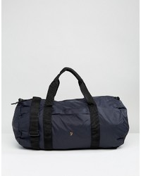 dunkelblaue Segeltuch Reisetasche von Farah