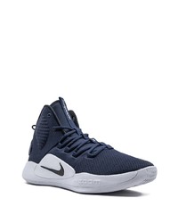 dunkelblaue Segeltuch Sportschuhe von Nike