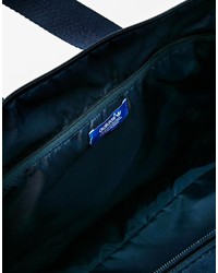 dunkelblaue Segeltuch Sporttasche von adidas