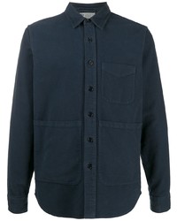dunkelblaue Shirtjacke von Aspesi