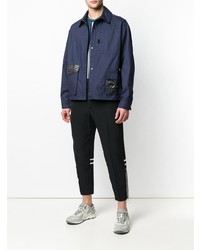 dunkelblaue Shirtjacke von Lanvin