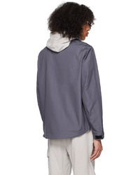 dunkelblaue Shirtjacke von C.P. Company