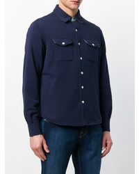 dunkelblaue Shirtjacke von Jacob Cohen