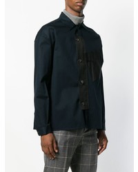 dunkelblaue Shirtjacke von Oamc