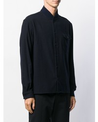 dunkelblaue Shirtjacke von YMC