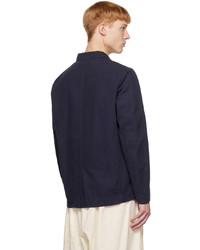 dunkelblaue Shirtjacke von Toogood