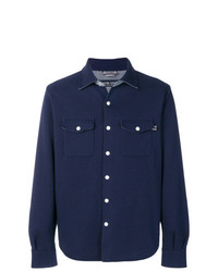 dunkelblaue Shirtjacke von Jacob Cohen