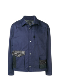 dunkelblaue Shirtjacke von Lanvin