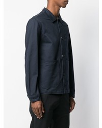 dunkelblaue Shirtjacke von Calvin Klein