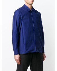 dunkelblaue Shirtjacke von Marni