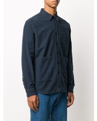 dunkelblaue Shirtjacke von Aspesi