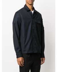 dunkelblaue Shirtjacke von C.P. Company