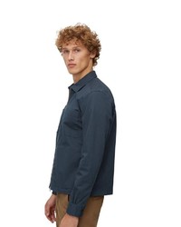 dunkelblaue Shirtjacke von Marc O'Polo