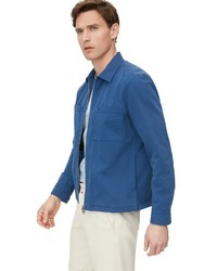 dunkelblaue Shirtjacke von Marc O'Polo