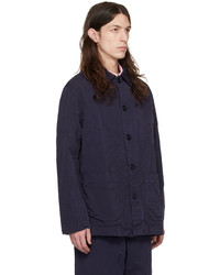 dunkelblaue Shirtjacke von Casey Casey