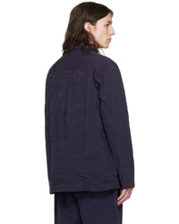 dunkelblaue Shirtjacke von Casey Casey