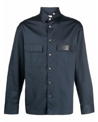 dunkelblaue Shirtjacke von Paul Smith