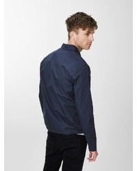 dunkelblaue Shirtjacke von Produkt
