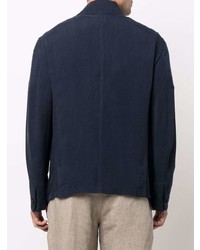 dunkelblaue Shirtjacke von Giorgio Armani