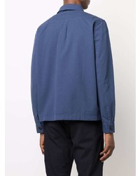 dunkelblaue Shirtjacke von PS Paul Smith