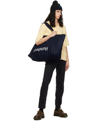 dunkelblaue Shopper Tasche aus Jeans von Won Hundred
