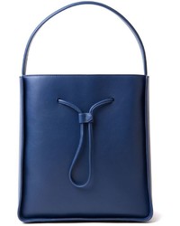 dunkelblaue Shopper Tasche aus Leder von 3.1 Phillip Lim