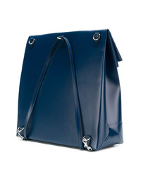 dunkelblaue Shopper Tasche aus Leder von Golden Goose Deluxe Brand