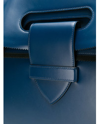 dunkelblaue Shopper Tasche aus Leder von Golden Goose Deluxe Brand