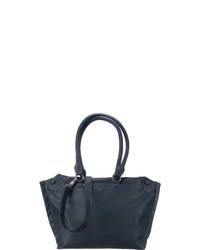 dunkelblaue Shopper Tasche aus Leder von Fritzi aus Preußen
