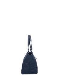 dunkelblaue Shopper Tasche aus Leder von Gerry Weber